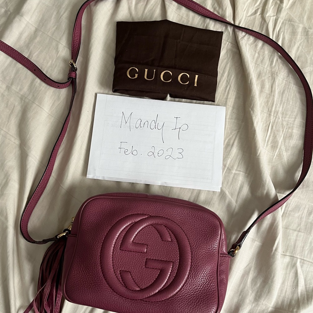 Authentic Gucci Disco Crossbody